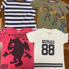 Tシャツ　90〜100 男児半袖　4枚セット
