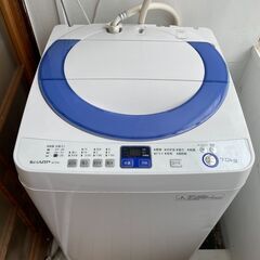 SHARP洗濯機譲りますES-T706シャープ7kgの画像
