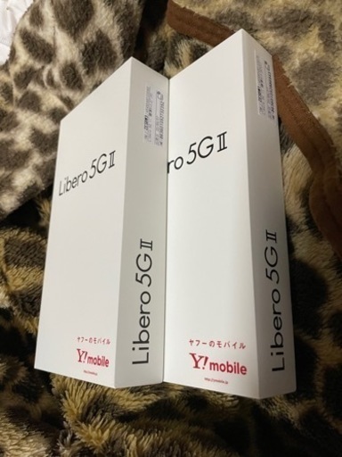 libero5gⅡ 新品未使用　ホワイト、ピンク