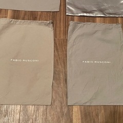 ファビオルスコーニ　保存用布袋　計4枚セット　同時購入割引します。の画像