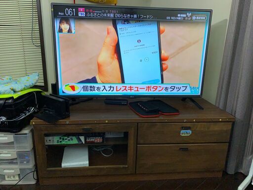 LG・４２Vの液晶テレビ＋テレビ台　セットで譲ります