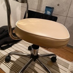 デスクチェア　キャスター付き　ヴィンテージの画像