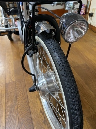 (再掲載)未使用・新品同等・電動アシスト自転車・三輪