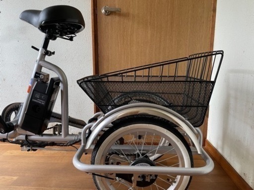(再掲載)未使用・新品同等・電動アシスト自転車・三輪