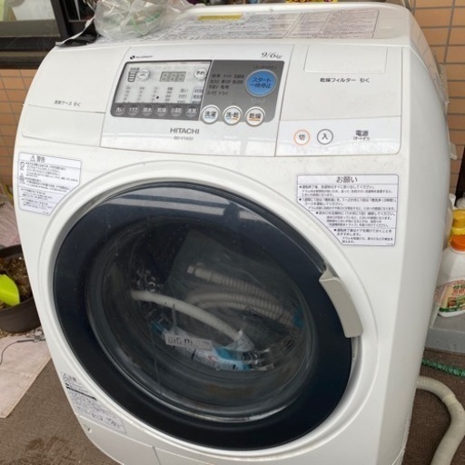 HITACHIドラム洗濯機BD-V1400