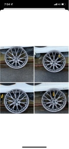 ヴォクシー、ノア純正車高対応　18インチ美品タイヤホイールセット