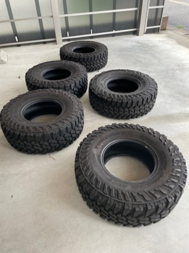 【使用少】ヨコハマ　ジオランダーMT G003 315/75R16 5本
