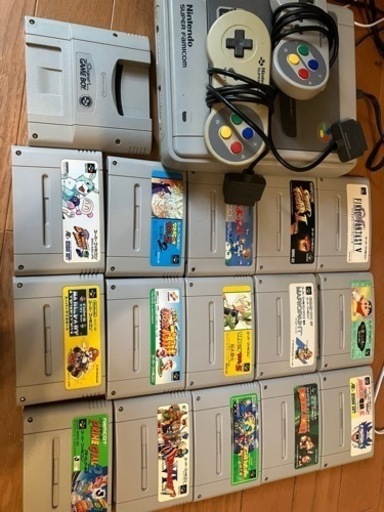【最終値下げ】スーパーファミコン　本体　ソフト多数