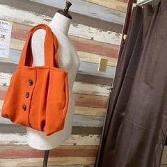 コートをバックにリメイクの画像