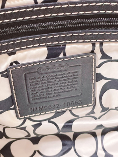 H1146 COACH コーチ　ハンドバッグ　ハンプトンズウィークエンド
