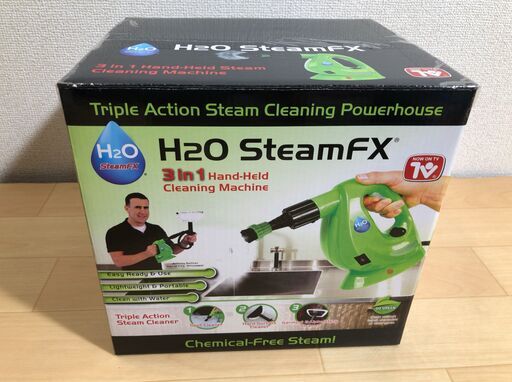 【未開封】H2O スチームFX SteamFX 3in1 スチームクリーナー J06036