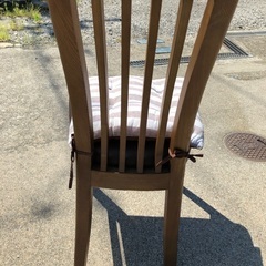 （お取引決定）木製ダイニングチェア一脚の画像