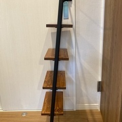 【お引き渡し先決まりました】棚4段 / 壁もたれ掛けタイプの画像
