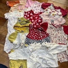 ロンパース　女の子