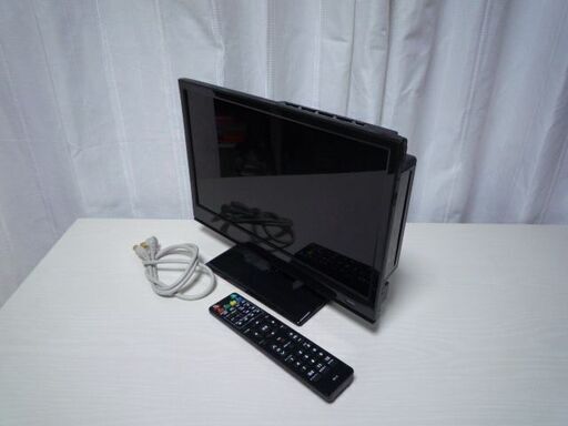 ２０２２年　ASTEX　DVDプレーヤー付１６型テレビ　中古