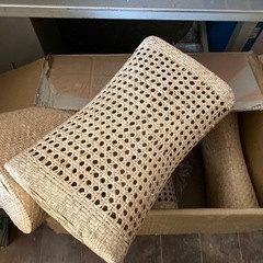 竹編み　枕　マクラの画像