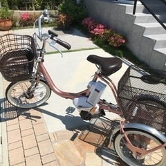 ブリヂストンアシスト三輪自転車の画像