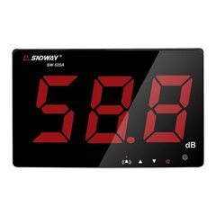 Signstek デシベル計測器 騒音計 音量測定器 デジタル騒音レベルメーター 便利 騒音測定器 30~130 dB 画面見やすいの画像