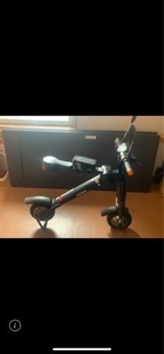 コンパクト折りたたみ電動バイク　キュートml未使用