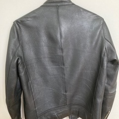 STUDIOUS ソフトラムシングルライダースの画像