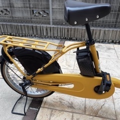 【６月末引き渡し希望！】Panasonic ギュット・クルーム・DX 電動自転車　子乗せ の画像