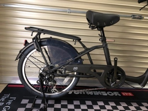 売切◆新車☆子供乗せ自転車 BAA3人乗り対応 ママフレロック  盗難補償付 オートライト変速付きブラック