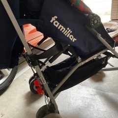 お値下げ☆ マクラーレン　ファミリアコラボ　ベビーカー取説付きの画像