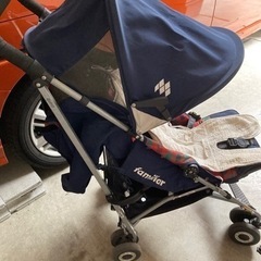 お値下げ☆ マクラーレン　ファミリアコラボ　ベビーカー取説付きの画像
