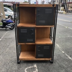 ★雰囲気良好！★BIMAKES インダストリアル アイアンラック...