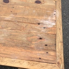 9月21日まで！★ヴィンテージ★作業台 ワークデスク キッチンカウター カウンター 棚 ウッドテーブル 木製 R040616の画像