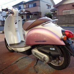NO.4337　クレアスクーピー（ＣＲＥＡ ＳＣＯＯＰＹ）水冷４サイクルエンジン　フューエルインジェクション車　メタリックピンク＆ホワイト　☆彡の画像