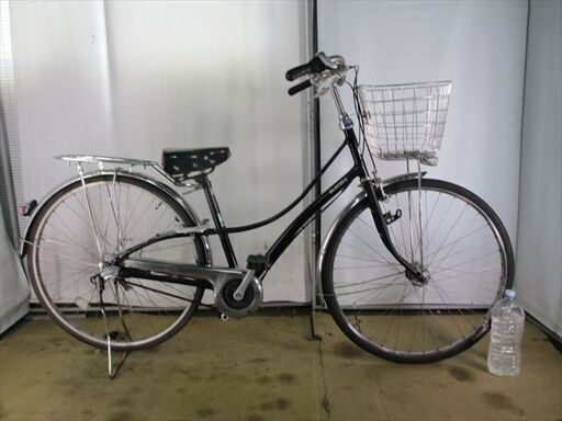 C12　限定特価　整備済み★ブリヂストン　ロココロイヤル　ベルトドライブ　ブラック★ 中古自転車 【27インチ 】 (*^▽^*)