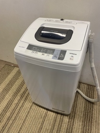 061402 日立　5.0kg洗濯機　2016年製