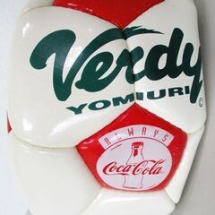 長期保管品 コカ・コーラ ノベルティ サッカーボール 2個セット 読売ベルディ Verdy COCA COLA 札幌市 屯田店の画像