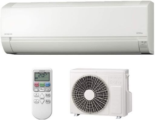 エアコン　日立　HITACHI　RAS-AJ25J　2020年　6畳　しろくまくん　ソフト除湿　冷暖房　H076