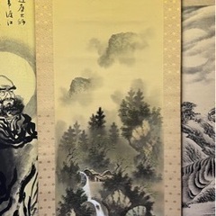 掛け軸、真ん中の１枚