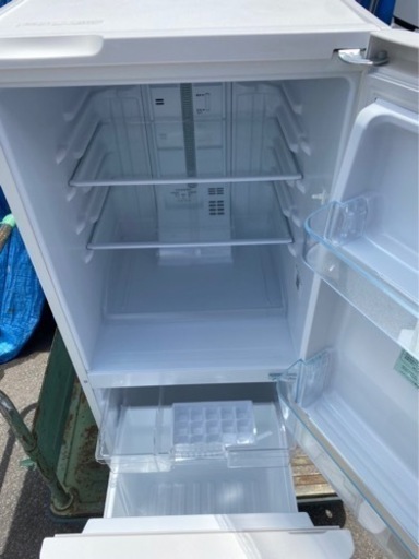 極美品 Panasonic ノンフロン冷凍冷蔵庫 NR-B14DW-W 2021年製 138L パナソニック ホワイト 万代店