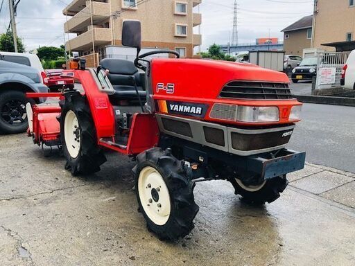YANMAR ヤンマー トラクター F-5 FORTE 4WD 14.5馬力 深浅回動ロータリ RSA1203