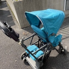 (お取引中)二人乗りベビーカー