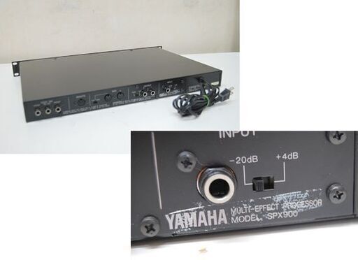 YAMAHA マルチエフェクター SPX900 動作確認済み 説明書付き ヤマハ