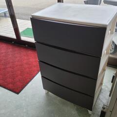 【人気商品】プラスチック製　４段収納ボックス　中古　リサイクルシ...