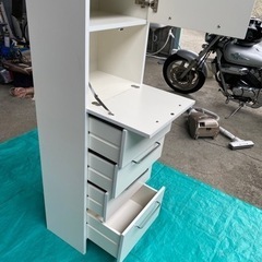 ランドリー収納 隙間収納の画像