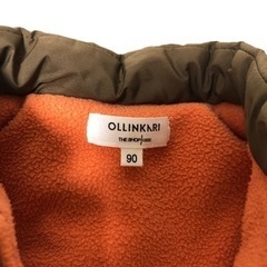 子供服 キッズ アウター ベスト サイズ 90 ブラウンの画像
