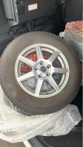 現行アルファードのスタッドレスタイヤ　ホイール付き