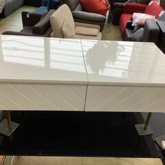 【トレファク花小金井店】Francfranc/リフティングテーブル/フランフランテーブル/ソルティール/ホワイト/中古家具/武蔵野市/小平市/小金井市/国分寺市/杉並区/買取/販売