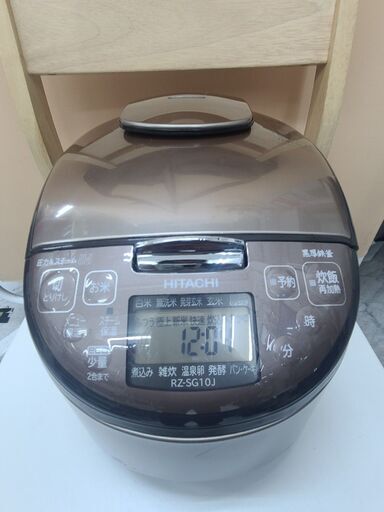 HITACHI 日立　炊飯器　5.5合炊　2013年　RZ-SG10J　H073