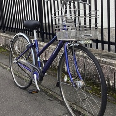 整備・美品＞ブリヂストン・アルベルト・27インチ自転車・ブルー 内装3