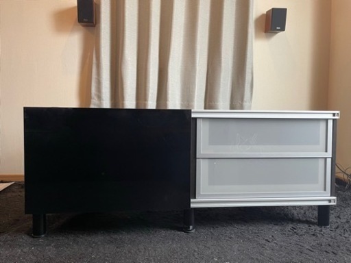 テレビボード（IKEA Besta）★希少スライド扉タイプ★