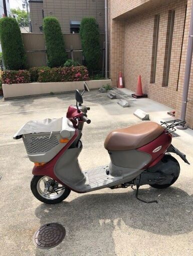 「値下げ」スズキ　レッツ4バスケット赤　自賠責令和6年6月25日まで8000円分おまけつき