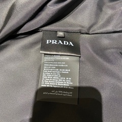 【美品】PRADA★ロゴ ナイロンジャケット(ブラック) の画像